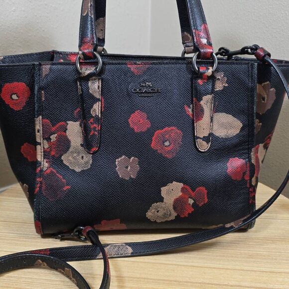 Coach Crosby Mini Leather Carryall with Mini Wallet - Picture 3 of 16